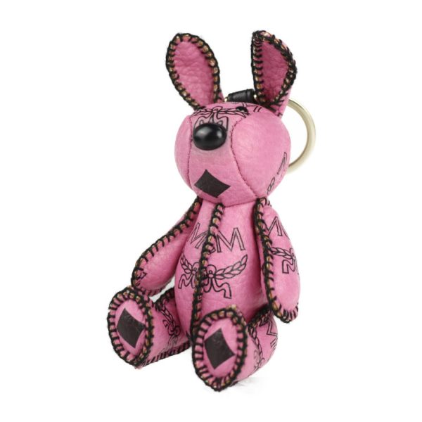 2221013001179 2 MCM Bag Charm Pink