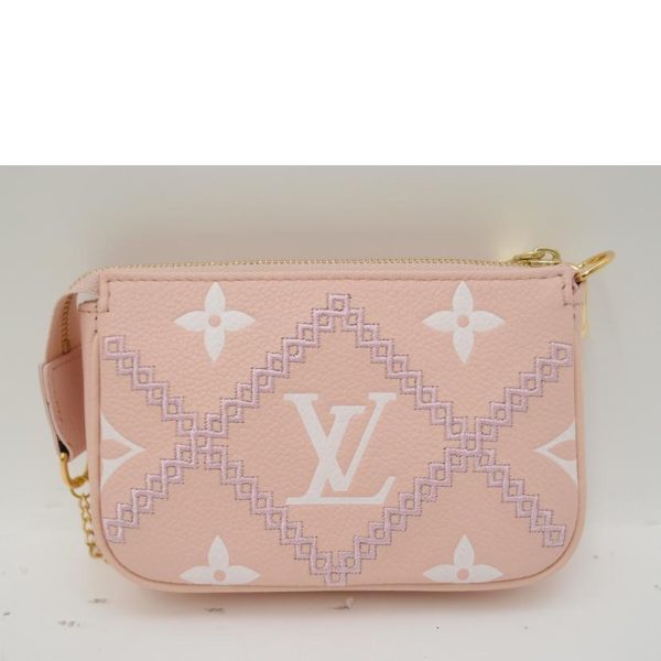 22245 2 Louis Vuitton Mini Pochette Accessoire Monogram Empreinte Broderie