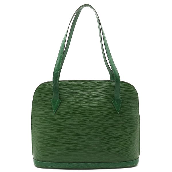 22291031 1 LOUIS VUITTON Russac Shoulder Bag Epi Green