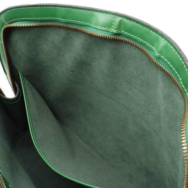 22291031 7 LOUIS VUITTON Russac Shoulder Bag Epi Green