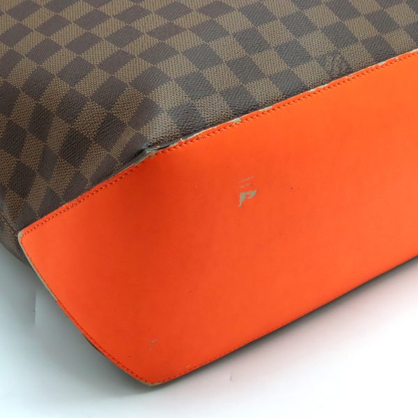 22320299 3 Louis Vuitton Challenge Hippo Tote Bag Damier Orange