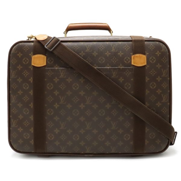 22320975 1 LOUIS VUITTON Monogram Satellite 53 2way Travel Shoulder Bag