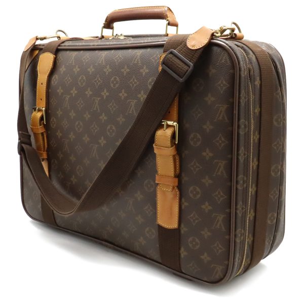 22320975 2 LOUIS VUITTON Monogram Satellite 53 2way Travel Shoulder Bag