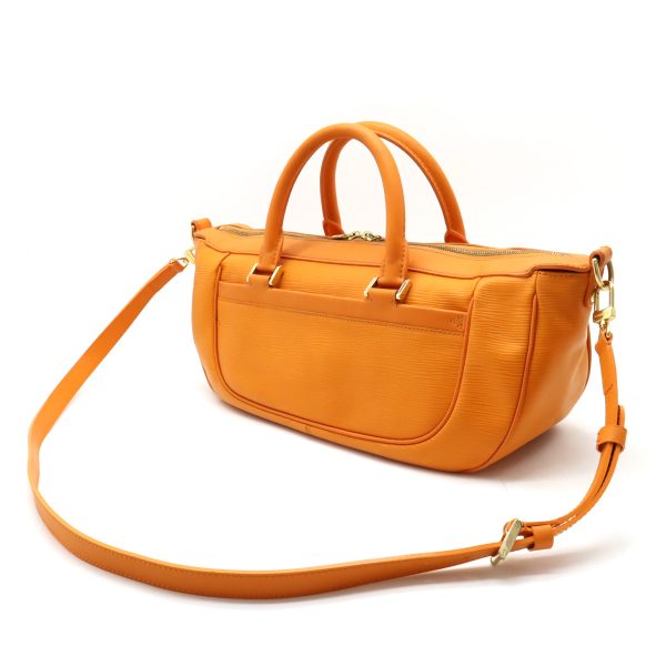 22330183 2 LOUIS VUITTON DAnura MM Handbag 2WAY Epi Orange