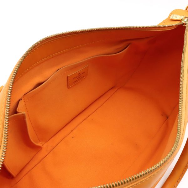 22330183 5 LOUIS VUITTON DAnura MM Handbag 2WAY Epi Orange