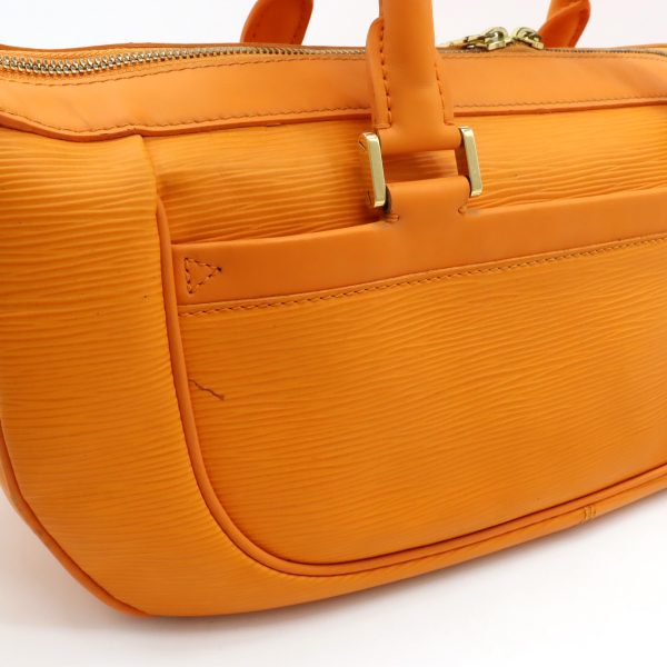 22330183 8 LOUIS VUITTON DAnura MM Handbag 2WAY Epi Orange