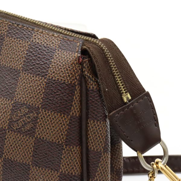 22331034 8 LOUIS VUITTON Eva Clutch Bag 2WAY Damier