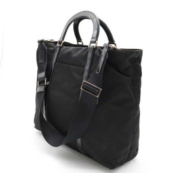 22340283 2 Prada Tote Bag Nylon Black