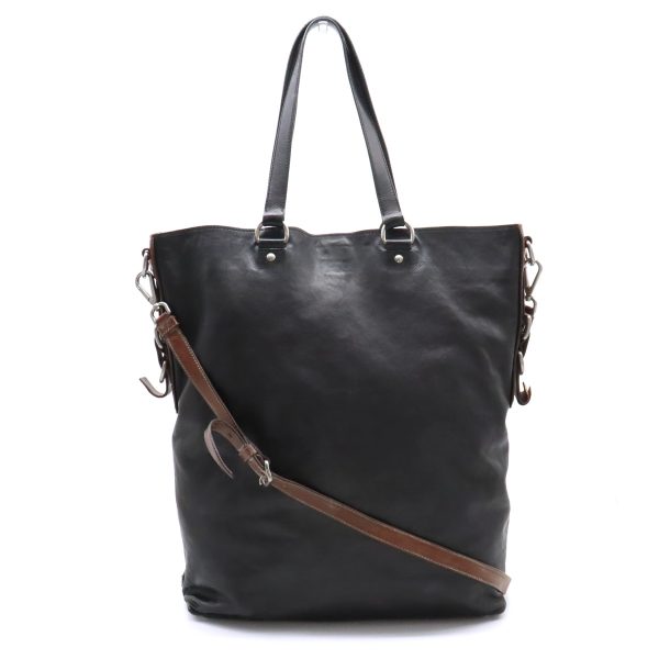 22340848 1 Prada Tote Bag Leather Black