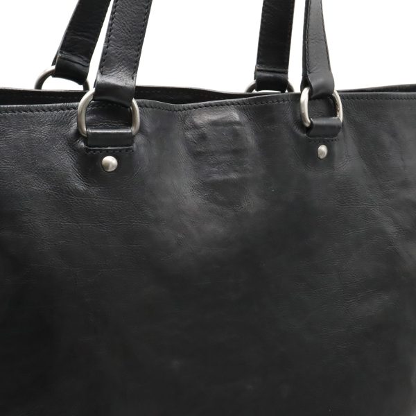 22340848 9 Prada Tote Bag Leather Black