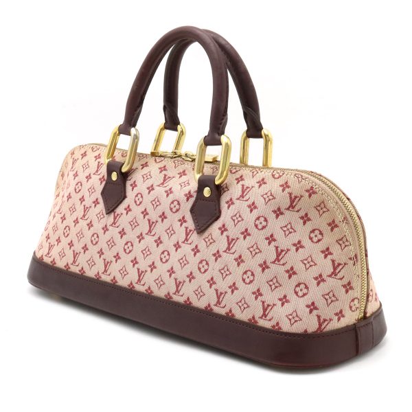 22361228 2 LOUIS VUITTON Mini Alma Handbag Monogram Red