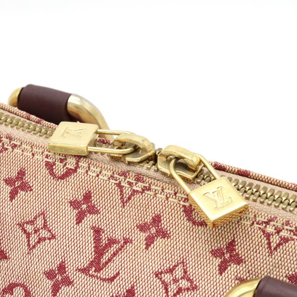 22361228 4 LOUIS VUITTON Mini Alma Handbag Monogram Red