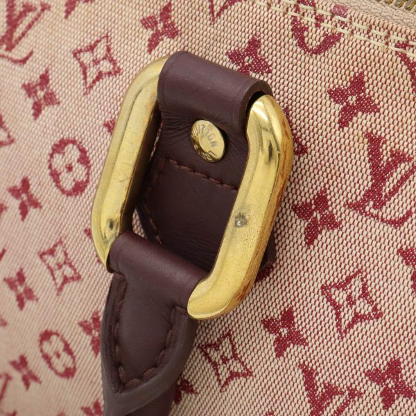 22361228 9 LOUIS VUITTON Mini Alma Handbag Monogram Red