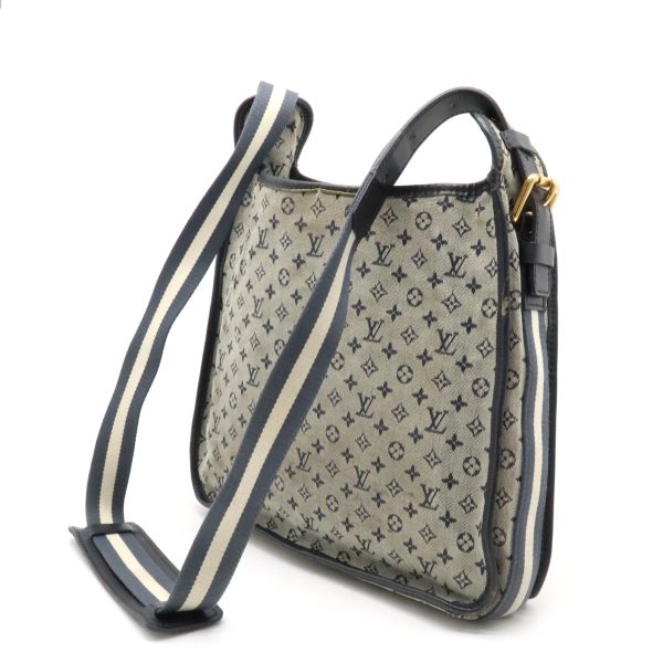 22361248 2 Louis Vuitton Bouzas Marie Kate Shoulder Bag Blue