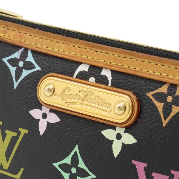 22371144 8 LOUIS VUITTON Pochette Mila MM Monogram Multicolor Black