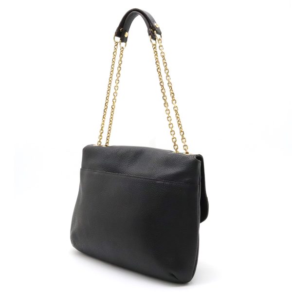 22371166 2 MCM Chain Shoulder Bag Black