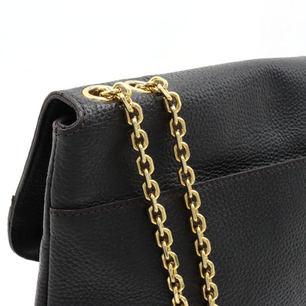 22371166 6 MCM Chain Shoulder Bag Black