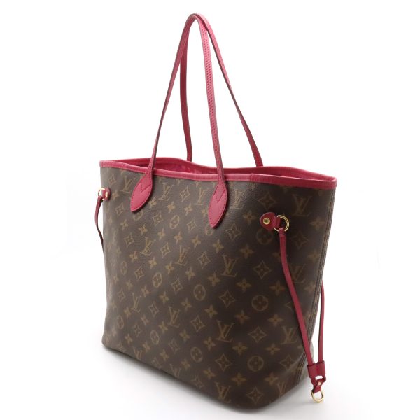 22371171 2 LOUIS VUITTON Ikat Flower Neverfull Tote Shoulder Bag Rose Andian