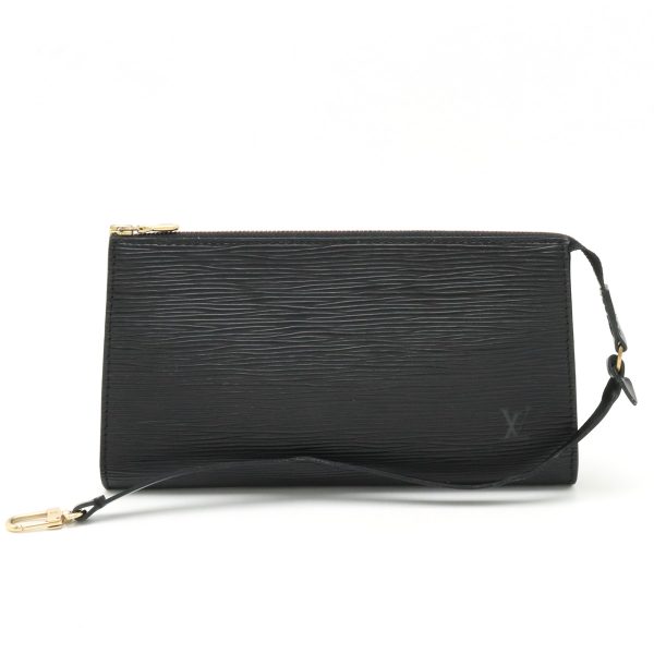 22371182 1 LOUIS VUITTON Pochette Accessoire 21 Handbag Epi Black