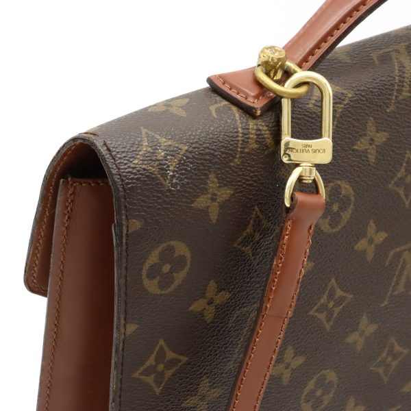 22380434 8 LOUIS VUITTON Porte de Cuman Bandouliere 2WAY Shoulder Business Bag