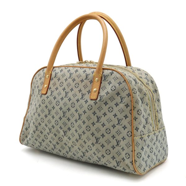 22380721 2 LOUIS VUITTON Marie Boston Handbag Blue