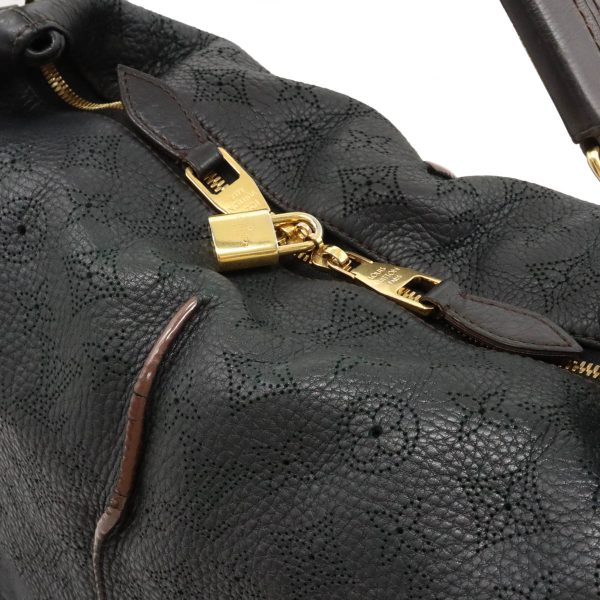 22380735 7 LOUIS VUITTON Selene PM Handbag 2WAY Mahina Black