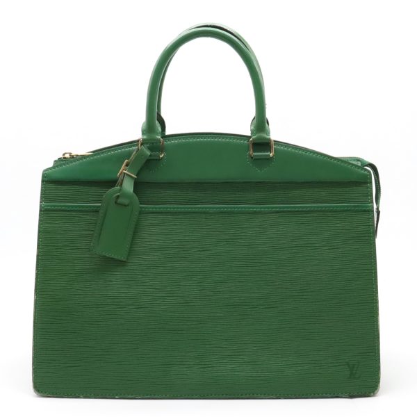 22390607 1 LOUIS VUITTON Riviera Handbag Epi Green