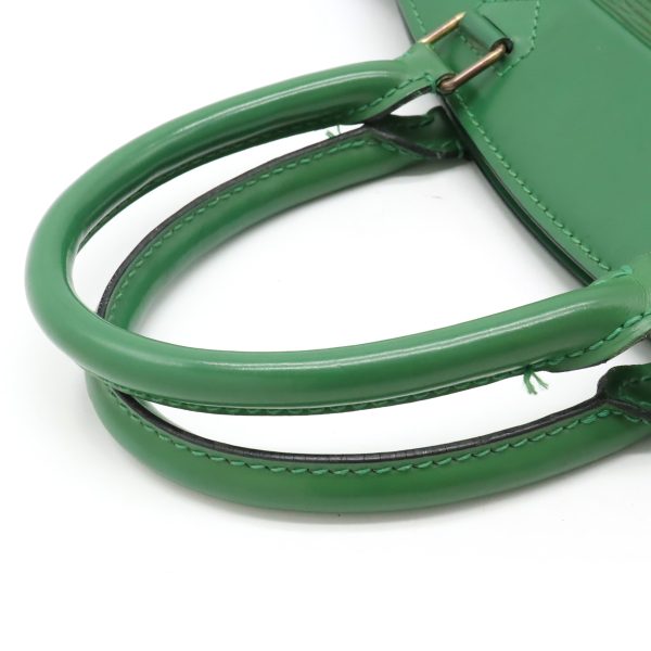 22390607 4 LOUIS VUITTON Riviera Handbag Epi Green