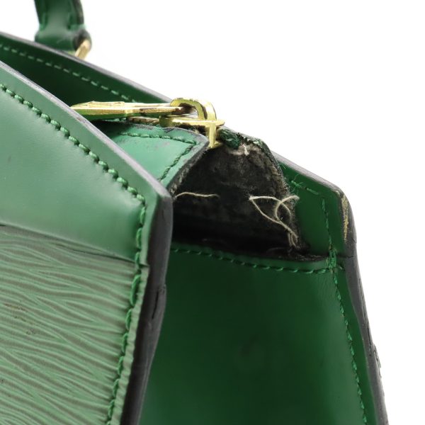 22390607 6 LOUIS VUITTON Riviera Handbag Epi Green