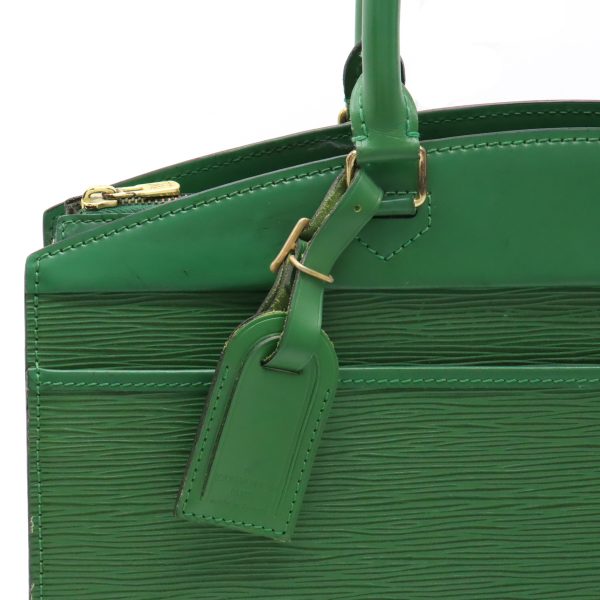 22390607 7 LOUIS VUITTON Riviera Handbag Epi Green