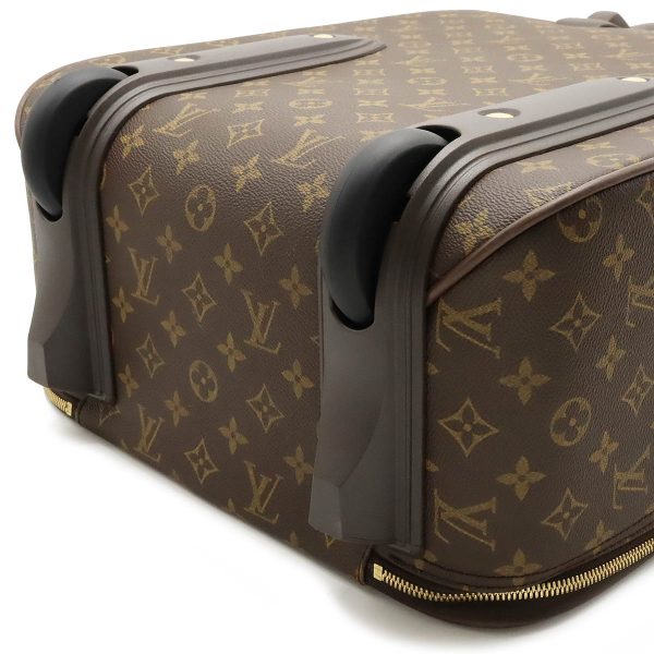 22390794 3 LOUIS VUITTON Monogram Pegas 50 Carry Case Suitcase Travel Bag