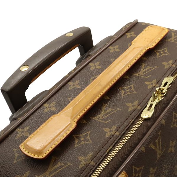 22390794 4 LOUIS VUITTON Monogram Pegas 50 Carry Case Suitcase Travel Bag