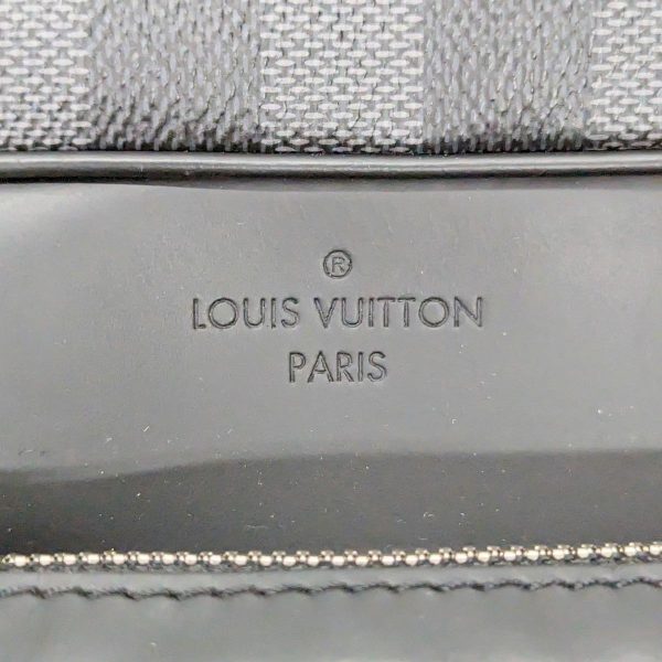 223 12 Louis Vuitton Nile PM Shoulder Bag Damier Graphite