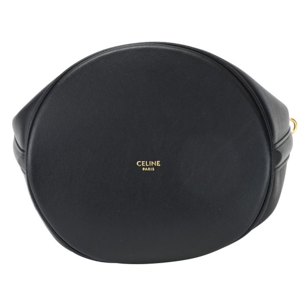 223h0091 01 12 Celine Teen Bucket 16 Case Shoulder Bag Black