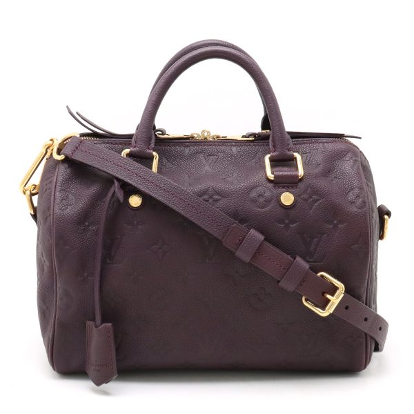 22400520 1 LOUIS VUITTON Speedy Bandouliere 25 2WAY Shoulder Bag Orb Purple