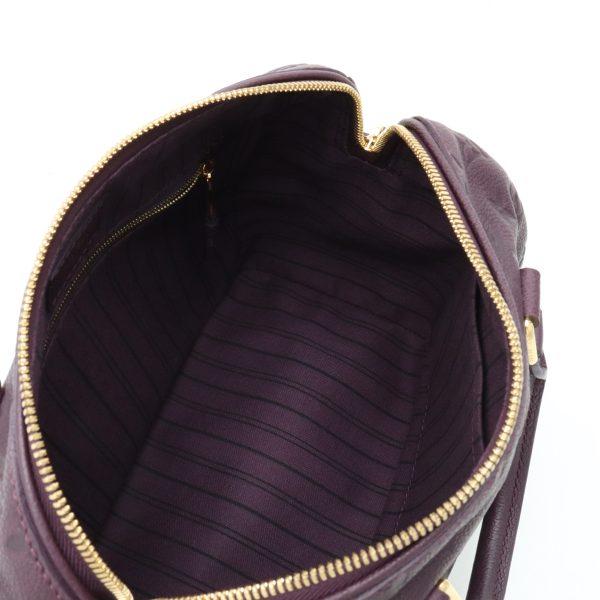 22400520 5 LOUIS VUITTON Speedy Bandouliere 25 2WAY Shoulder Bag Orb Purple