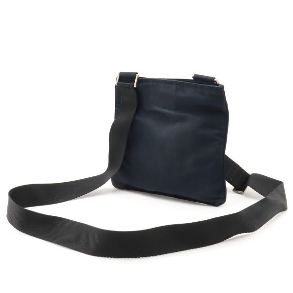 22400631 2 Prada Vela Shoulder Pochette Nylon Bleu