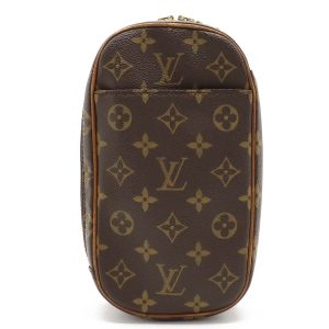 22400828 1 Louis Vuitton Reporter PM Crossbody Shoulder Bag Monogram Canvas Brown