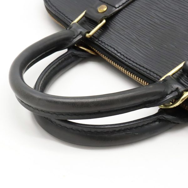 22401047 4 LOUIS VUITTON Alma Handbag Epi Black