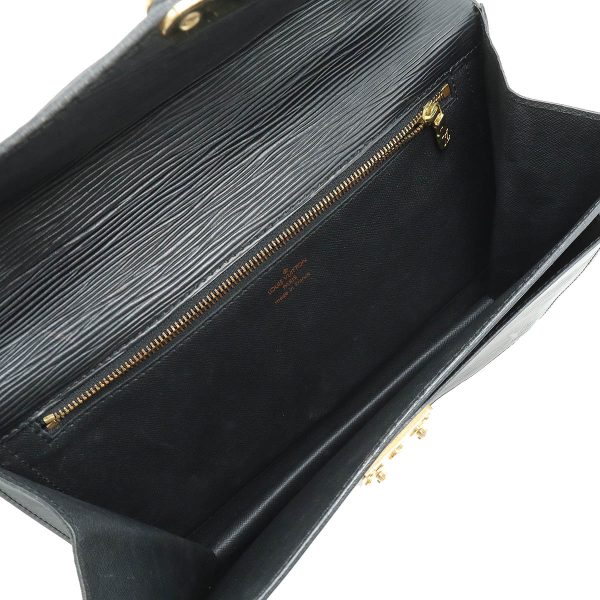 22401051 5 LOUIS VUITTON Monceau Epi Black