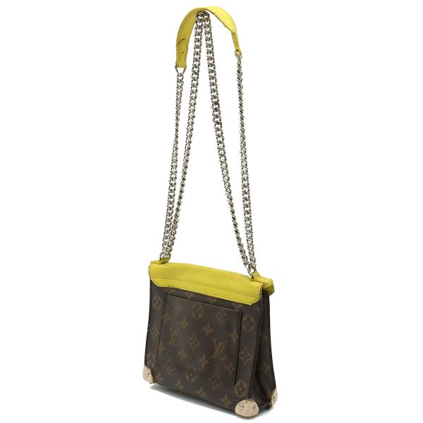 22401179 2 LOUIS VUITTON Pochette Mask PM Shoulder Bag Monogram Yellow