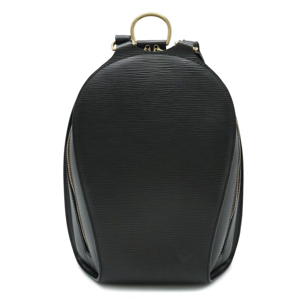 22401181 1 Louis Vuitton Mabillon Rucksack Epi Black