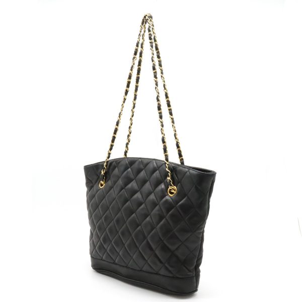 22410815 2 Chanel Matelasse Tote Bag Black