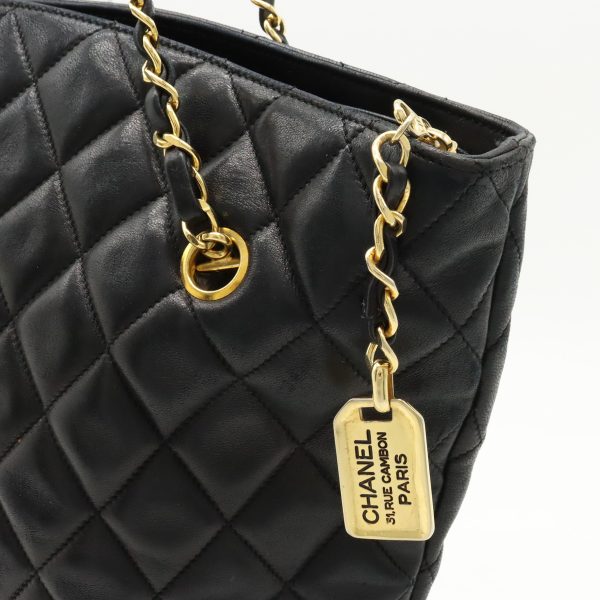 22410815 7 Chanel Matelasse Tote Bag Black