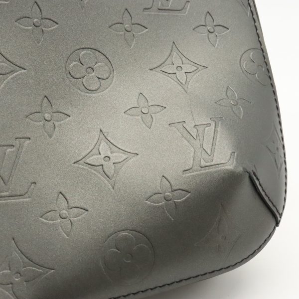 22410878 7 LOUIS VUITTON Matte Fowler Shoulder Bag Monogram Black