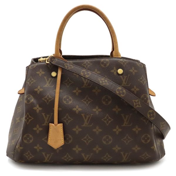 22411152 1 LOUIS VUITTON Montaigne MM 2WAY shoulder bag