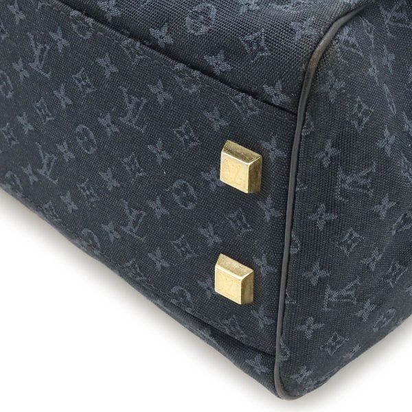 22420196 3 LOUIS VUITTON Mini Josephine GM Handbag Monogram Blue