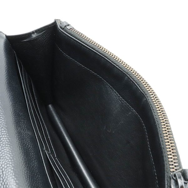 22430147 5 Saint Laurent Paris Monogram 2 Way Shoulder Bag Black