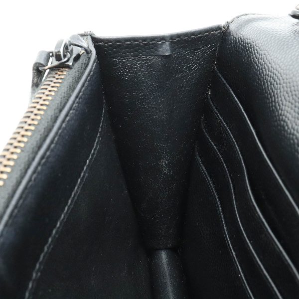 22430147 6 Saint Laurent Paris Monogram 2 Way Shoulder Bag Black