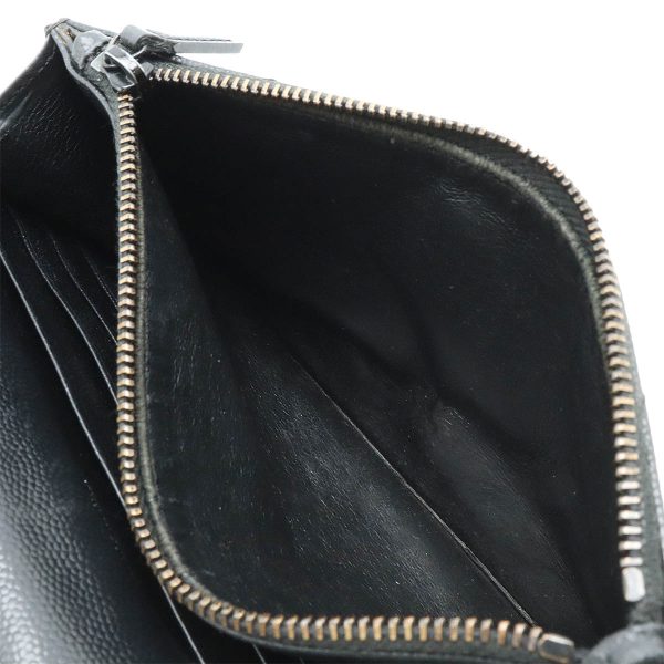 22430147 7 Saint Laurent Paris Monogram 2 Way Shoulder Bag Black